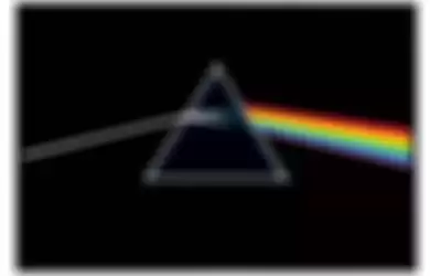 Cover album Dark Side of the Moon milik Pink Floyd yang dijadikan poster