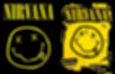 Logo Nirvana yang biasanya dijadikan poster