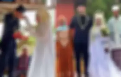 Viral pernikahan ustazah Lombok dengan pria bule Belgia