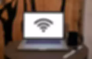 Ilustrasi fitur hotspot WiFi di laptop Windows.