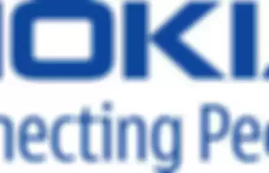 Logo Nokia pada tahun 1992 dengan slogan 