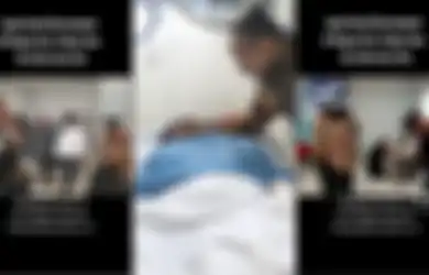 Jenguk Anaknya, Ini Momen Ayah David Duduk Bersimpuh di Depan Sinta Gus Dur dan Gus Yahya