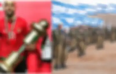 Pernah Diserbu Tentara Israel, Inilah Mohammed Rashid Pemain Palestina yang Viral Kenakan Jersey Timnas Indonesia