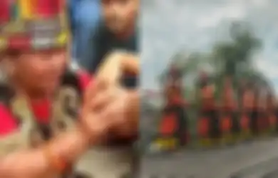Jadi Ciri Khas Ida Dayak saat Obati Pasien, Bulang Kuurung Ternyata Memang Identik dengan Dukun, Pelindung dari Roh Jahat?