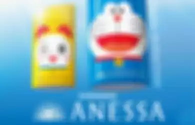 Sunscreen kolaborasi Anessa dan Doraemon