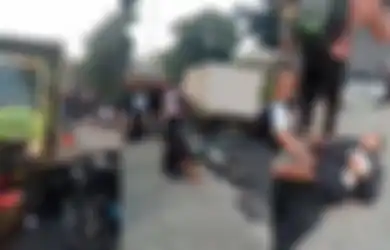 Innalillahi, Kecelakaan Truk Tabrak Motor di Lenteng Agung, Apakah Ada Kesengajaan dari Sopir Truk? Ini Fakta dan Mitosnya