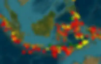 Gempa Bumi Guncang Indonesia Sebanyak 14 kali selama 9,5 Jam pada 25 November 2023 BMKG ungkap kekuatan masing-masing gempa