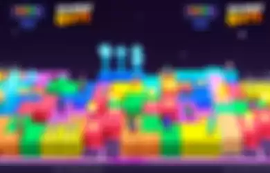 Lintasan Tetris di Stumble Guys