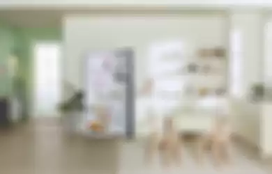 Samsung All White Multi Door BESPOKE menawarkan kapasitas kulkas yang besar