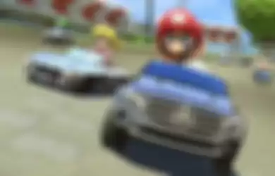 Wah Mercedes Benz Tampil di Mario Kart 8