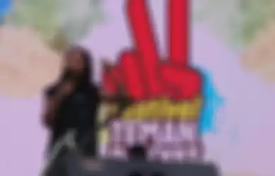 rif Koil Cherrybelle dkk Ramaikan Panggung Festival Teman Rakyat