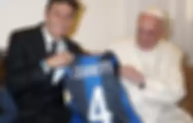 Lazio dan Roma Menghadap Paus