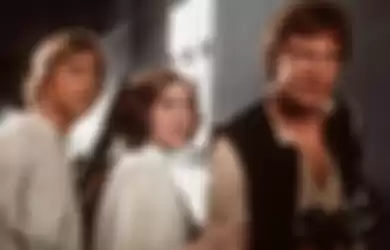 Harrison Ford Mark Hamill Carrie Fisher Reunian di Star Wars Episode 7