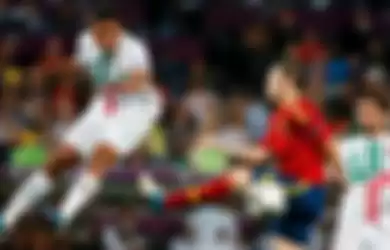 Video Highlights Adu Penalti Semifinal Spanyol vs Portugal