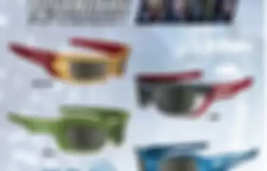 Ini Dia Kacamata 3D Superhero Buat Nonton The Avengers