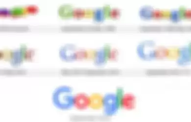 Evolusi logo Google