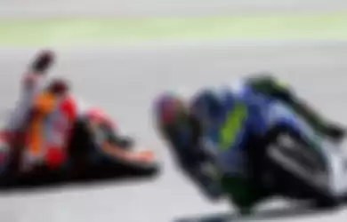 Kenapa Rossi dihukum start paling belakang di MotoGP Valencia?