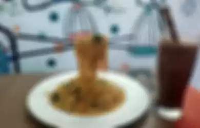 Begini cara bikin flying noodle yang lagi hits dan fenomenal