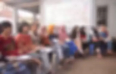 Suasana kelas di Access English School Pare, Kediri