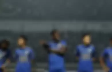 Michael Essien di pertandingan pembuka Liga 1 melawan Arema FC