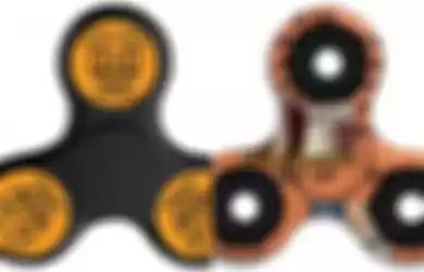 Fidget spinner Radiohead dan Kanye West