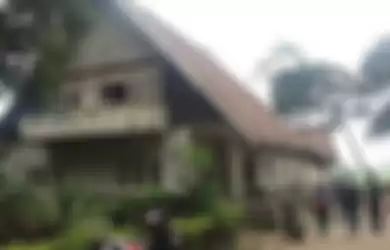 Rumah kayu miliki ptpn VIII 