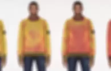 Sweater ini bisa berubah warna sesuai suhu 