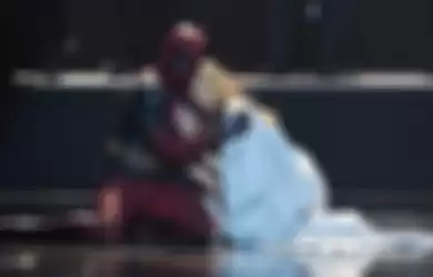 Deadpool di video klip Celine Dion