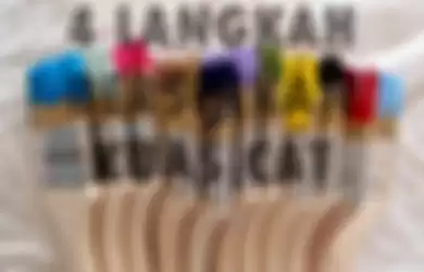 4 Langkah Membersihkan Kuas Cat