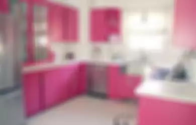 Dapur Pink yang Girly