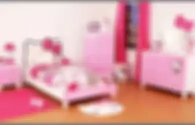 Mengubah Kamar si Kecil Menjadi Istana Hello Kitty