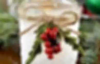 DIY Storage cantik khas natal dari jar