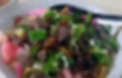 Sambal Kacang di Soto Ayam Jalan Bank Haji Loso