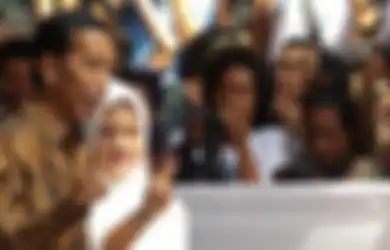 Tinta Pemilu di Jari Jokowi, Kapan Hilangnya?