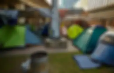 Tujuh Tunawisma Dipenjara Gara-Gara Mendirikan Tenda di Pusat Kota