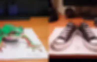 Ini Lukisan Dua Dimensi tapi Jika Kita Melihatnya Seolah-olah Tiga Dimensi