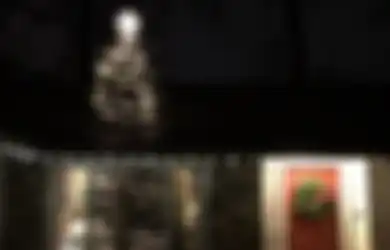Keluarga Ini Memasang Pohon Natal Setinggi Enam Meter di Dalam Rumahnya