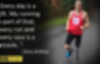 Kisah Chris Arthey, Orang Pertama yang Diamputasi Kakinya yang Berhasil Menyelesaikan Maraton London