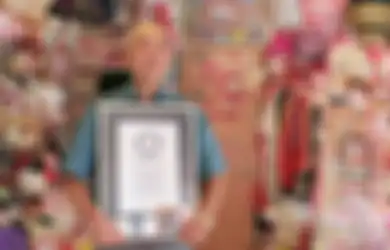 Punya Ribuan Boneka Hello Kitty, Pensiunan Polisi Jepang yang Menyukai Indonesia Ini Diganjar Guinness Book of Records