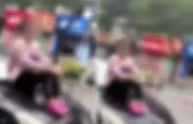 Tak Ingin Suaminya Pergi, Wanita Ini Duduk di Kap Mobil yang Sedang Berjalan. Videonya Bikin Geli