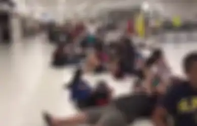(Foto) Puerto Rico Jadi Kota Porak-Poranda Akibat Badai Maria, Warga Pun Pilih Kabur ke AS