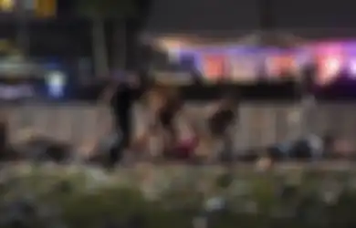 (Video dan Foto) Penembakan Brutal di Las Vegas: Lebih Dari 20 Orang Tewas, 100 Lainnya Terluka