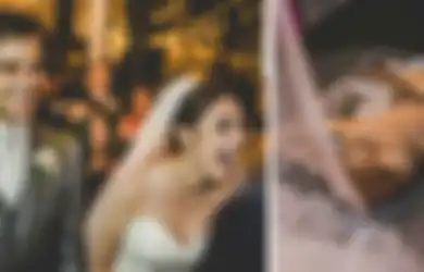 Jadi Tamu Tak Diundang Acara Pernikahan, Seekor Anjing Liar Justru Jadi Peliharan Sang Pengantin