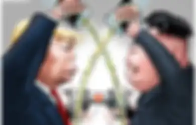 Layaknya Seorang Koboi, Korut Bikin AS Tak Berdaya karena 'Ditodong' Dua Senjata Sekaligus