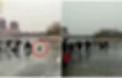 (Video) Berkat ‘Rantai Manusia’ Ibu dan Anak yang Tenggelam di Danau Beku Ini Berhasil Diselamatkan