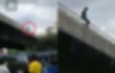 Ingin Pulang Kampung Tapi Tak Punya Uang, Seorang Pria Nekat Terjun Bebas dari Jembatan, Begini Keadaannya