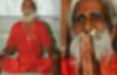 Untuk Mencapai Kesempurnaan Hidup, Petapa Sakti dari India Ini Puasa hingga 70 Tahun