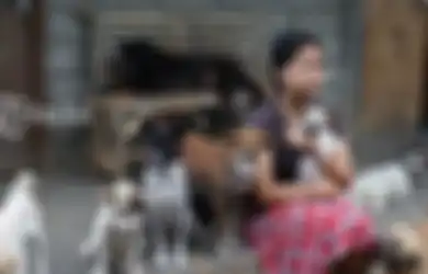  Gadis Bali Pelihara 39 Anjing, Dulu Pernah Koma dan Dokter Angkat Tangan Mendadak Sembuh Karena Dijilat Anjing Hitam