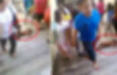 Foto yang Bikin Syok, Bayi Terkapar di Tangga Tapi Orang di Sekitarnya Pura-pura Buta dan Tuli