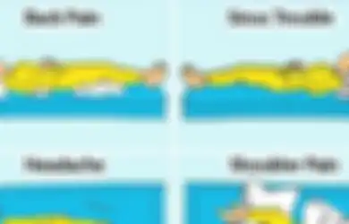 9 Posisi Tidur Ini Bantu Selesaikan Banyak Masalah Dari Pencernaan Hingga Nyeri Punggung!